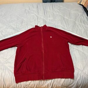Original Penguin maroon track jacket